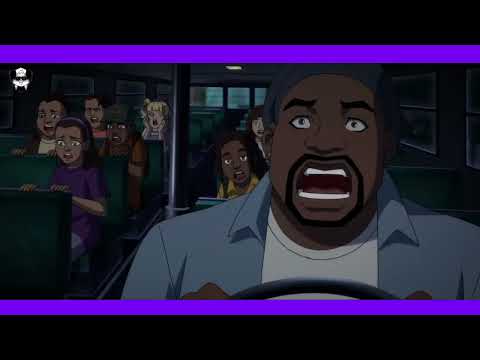 Young Justice 4x11 -  Klarion Bus Scene