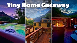 Tiny Cabin with Hot Tub, Fire Pit & FULL of Romance