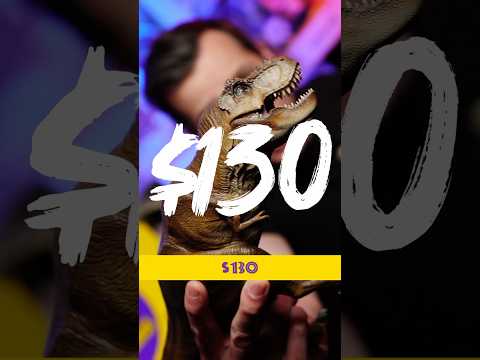 How is this Nanmu T.rex figure worth $100 more than a Papo Tyrannosaurus toy? #shorts