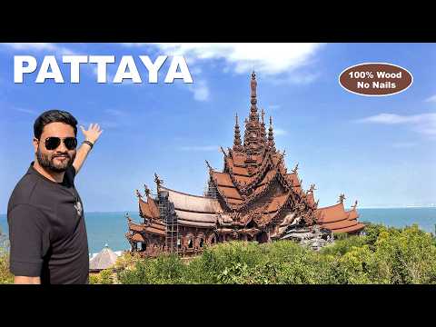 Lakdi Se Bana Mahal 🏰 Aisa Karishma Pehli Baar Dekha | Pattaya City Tour 🇹🇭