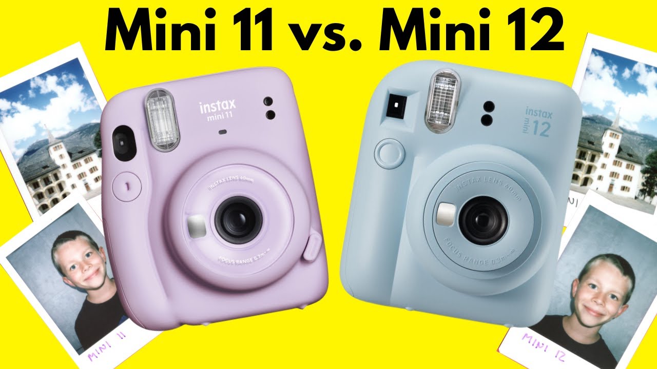 Instax Mini 11 vs. 12 - Picture Quality Test