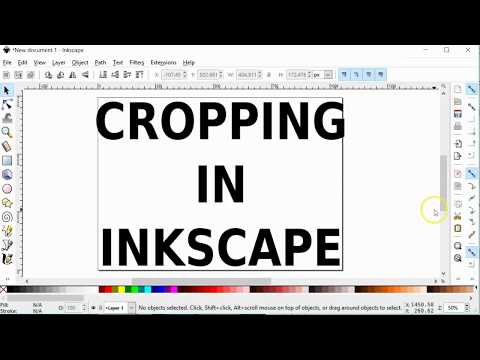 can u crop in inkscape
