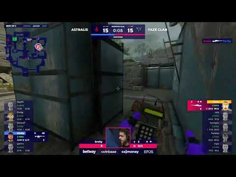 broky INCREDIBLE 3vs1 Clutch vs Astralis | FaZe Clan vs Astralis