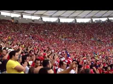 Hino Espanha x Chile