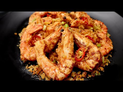 TÔM RANG BƠ TỎI - Cách làm đơn giản, nhanh gọn - Tôm giòn ngon đậm đà rất thơm ai cũng mê - Mai Khôi