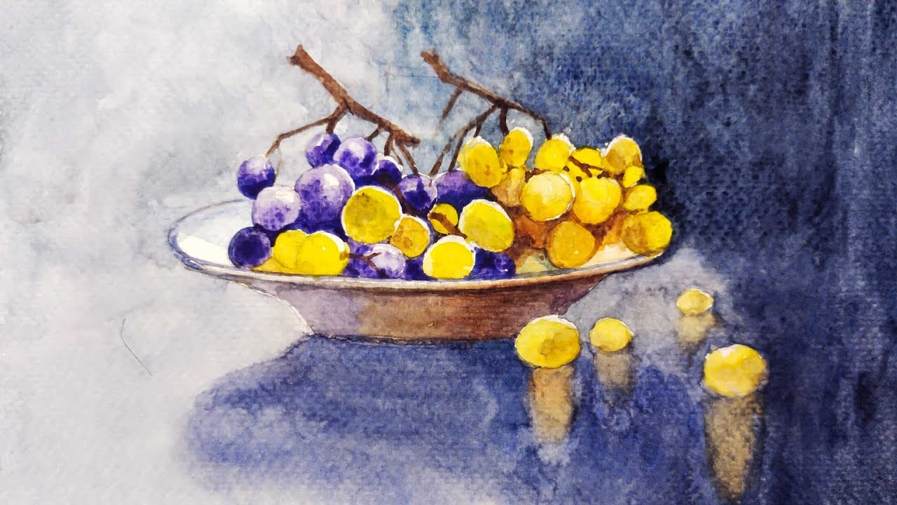Painting A Realistic Still Life in Watercolor