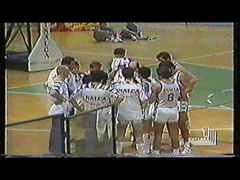 Inalca Modena - Mar Mobili Roseto 101-92 [Serie B1 1988/1989]