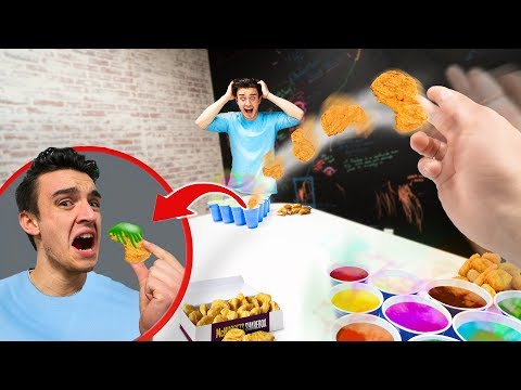 Playing Chicken Nugget Pong! Video