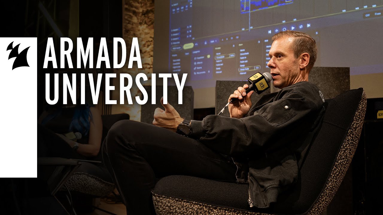 Armada University Masterclass ADE 2024 - Armin van Buuren