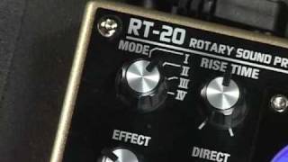 Video thumbnail for RT-20  Rotary Sound Processor [Overview] by BOSSchannel