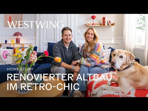 Retro-Chic Altbauwohnung mit Charakter | Farbenfrohe Einrichtungs- & Renovierungsideen | Hometour