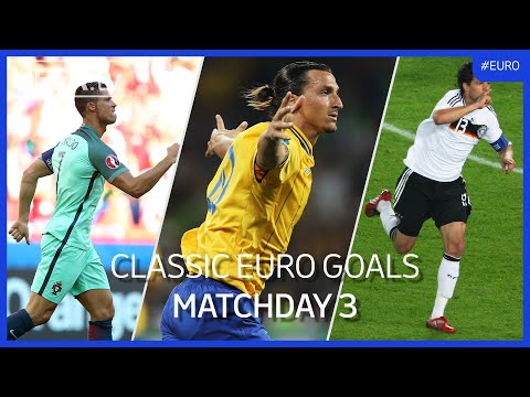 Classic EURO Goals  | Matchday 3 | Ronaldo, Ibrahimović, Ballack...