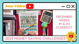 Cash Stuffing Money Saving Challenges for Week #1 & #2 of December - TracEy Monster Savings on Etsy