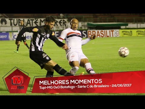 MELHORES MOMENTOS: Tupi-MG 0x0 Botafogo - Brasileiro Série C - 24/06/2017