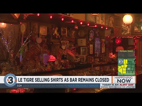 Le Tigre Lounge selling t-shirts online to make ends meet