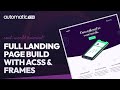 Full Landing Page Build With Frames & ACSS