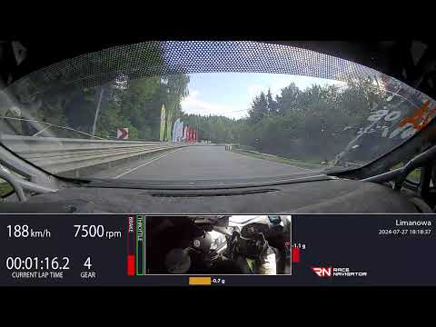 eHC Limanowa 2024 - 2:12.722 - Onboard - Jedrzej Szczesniak - Huracan Super Trofeo