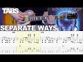 Journey - Separate Ways (Worlds Apart) | Guitar cover WITH TABS |