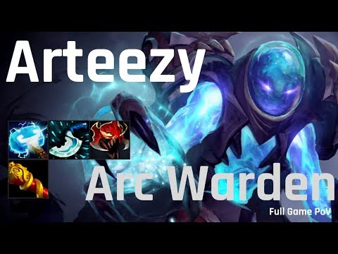 Arteezy Arc Warden | Full Game PoV