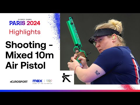 SERBIA COMEBACK! 🥇 | Mixed 10m Air Pistol Highlights | Paris 2024 Olympics | #Paris2024