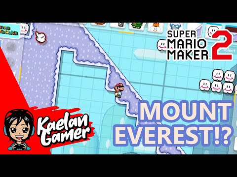 MARIO MAKER 2 | Let's Make another Level! MOUNT EVEREST! | Let's Create!
