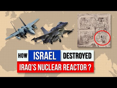 How 8 Israeli F-16s destroyed Iraqi Nuclear Reactor - Animated