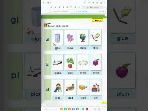 Smart Phonics 4 (Unit 3) gl. pl. sl