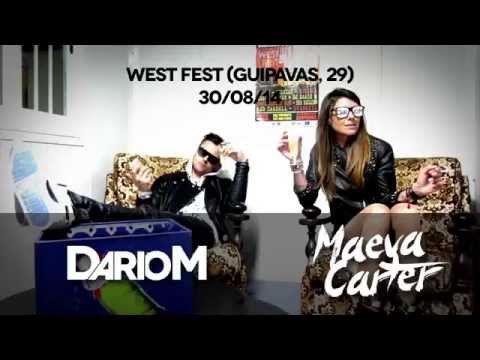 MAEVA CARTER & DARIO M Live WEST FEST & Villa Club (Guipavas, 29)