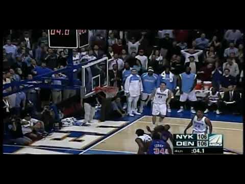 Jamal Crawford turnover, steal and game-winner (Knicks vs Nuggets)