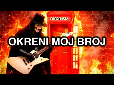 CRNI PAS - OKRENI MOJ BROJ - METAL | ADO GEGAJ | COVER | AI | 2026