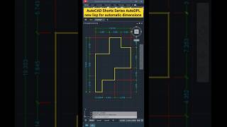 ✨CAD lisp Magic: Automatic Dimensioning! #autocad #AutoDPL