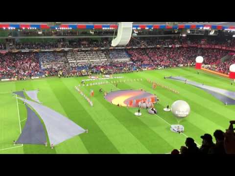 The opening ceremony of the UEFA Europa league final 2016 in Basel(1)