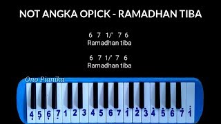 Not Pianika Opick - Ramadhan Tiba