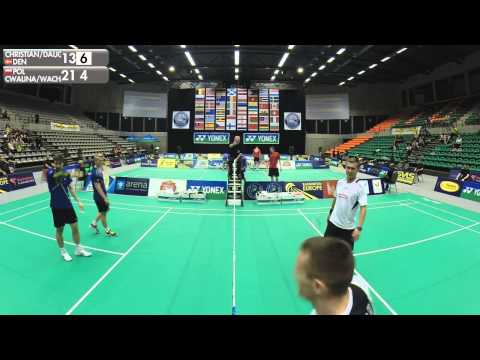 Christiansen / Daugaard vs Cwalina / Wacha (MD, 1/2 Finals) - 2015 Belgian International
