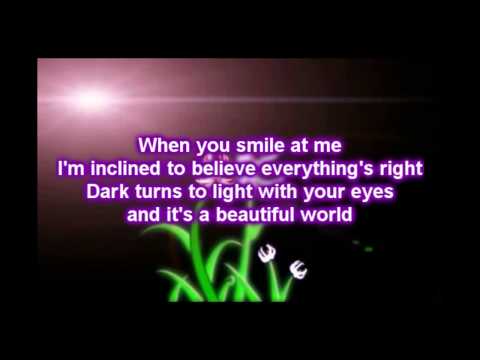 Aidan Hawken  - Beautiful World Lyrics