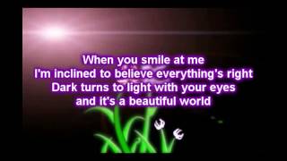 Aidan Hawken  - Beautiful World Lyrics