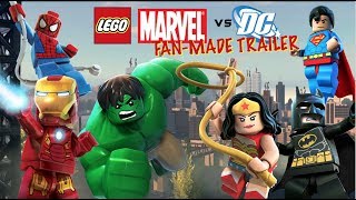 preview picture of video 'LEGO MARVEL VS DC (Fan-made Trailer)'