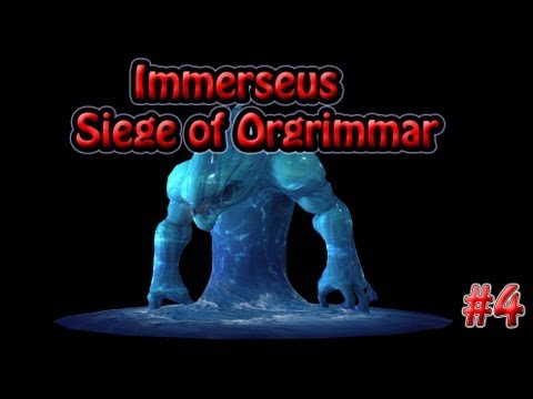 WoW #4 | Immerseus - Siege of Orgrimmar | Tank PoV