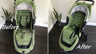 How to Wash/Remove/Replace a Baby Jogger City mini GT Seat Cover