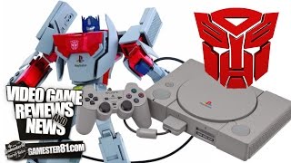 Transformers - Optimus Prime to Playstation 1 Figure Review - Gamester81