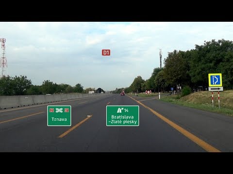 🇸🇰 D1: Trnava - Bratislava-Zlaté piesky (3,5x)