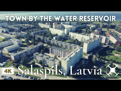 SALASPILS | 4K UHD drone flight | Bird’s eye view | DJI Mavic mini 2