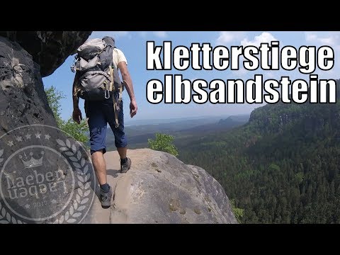 Kletterstiege Sächsische Schweiz / Wandern & Klettern im Elbsandsteingebirge