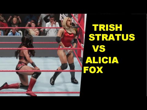WWE 2K19 Trish Stratus vs Alicia Fox - Knockout Match