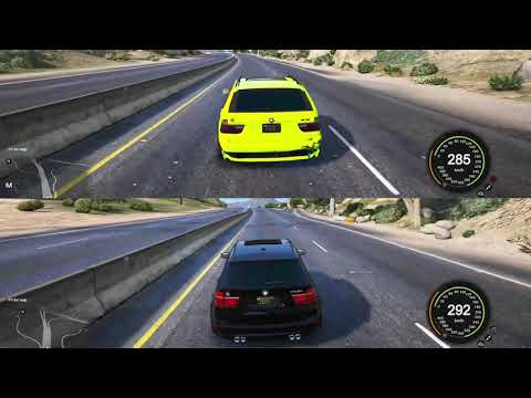 GTA GO _ X5 E53 FT VS X5 E70 FT (DRAG RACE)