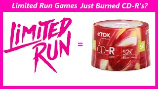 Is Limited Run Games Using Cheap CD-Rs For Their Games?