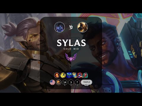 Sylas Mid vs Akshan - NA Master Patch 13.14