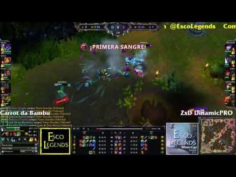 @ESCOLEGENDS #WinterCup - Carrot da Bambu VS ZxD DinamicPRO