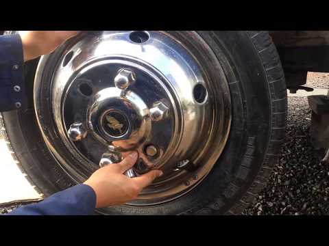 Motorhome Wheel Cap/ Simulator Installation