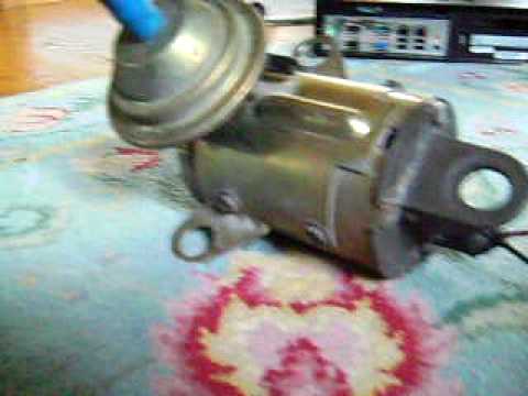 electric vacuum for brakes on electric car